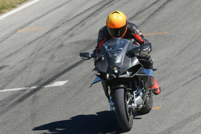 Bimota Tesi H2 Testing Front