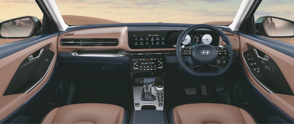 Hyundai Alcazar Facelift Dashboard