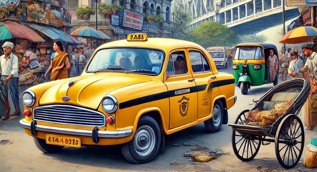 HM Ambassador Kolkata Taxi Image