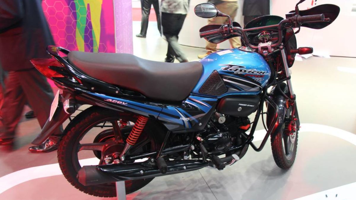 Hero MotoCorp Showcases Passion Pro TR At 2014 Auto Expo Live