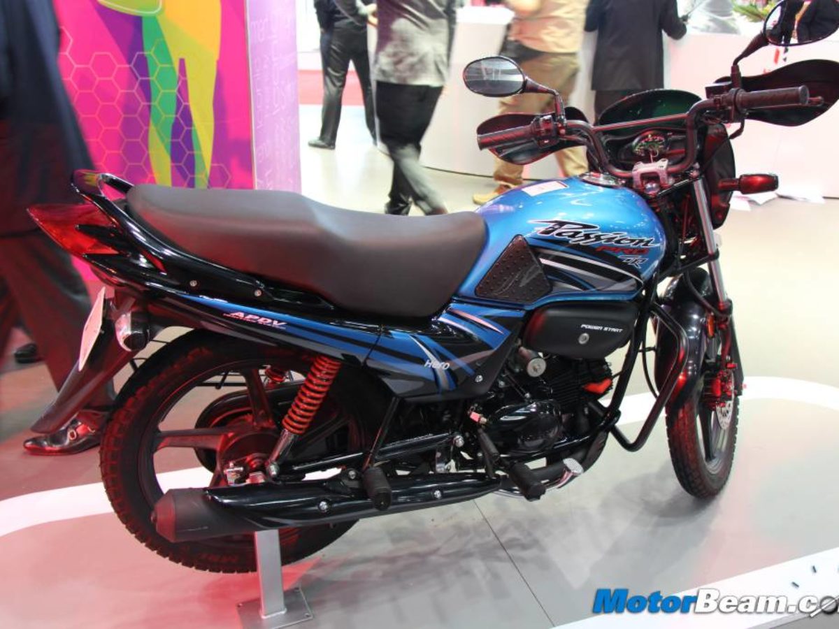 Hero MotoCorp Showcases Passion Pro TR At 2014 Auto Expo [Live]