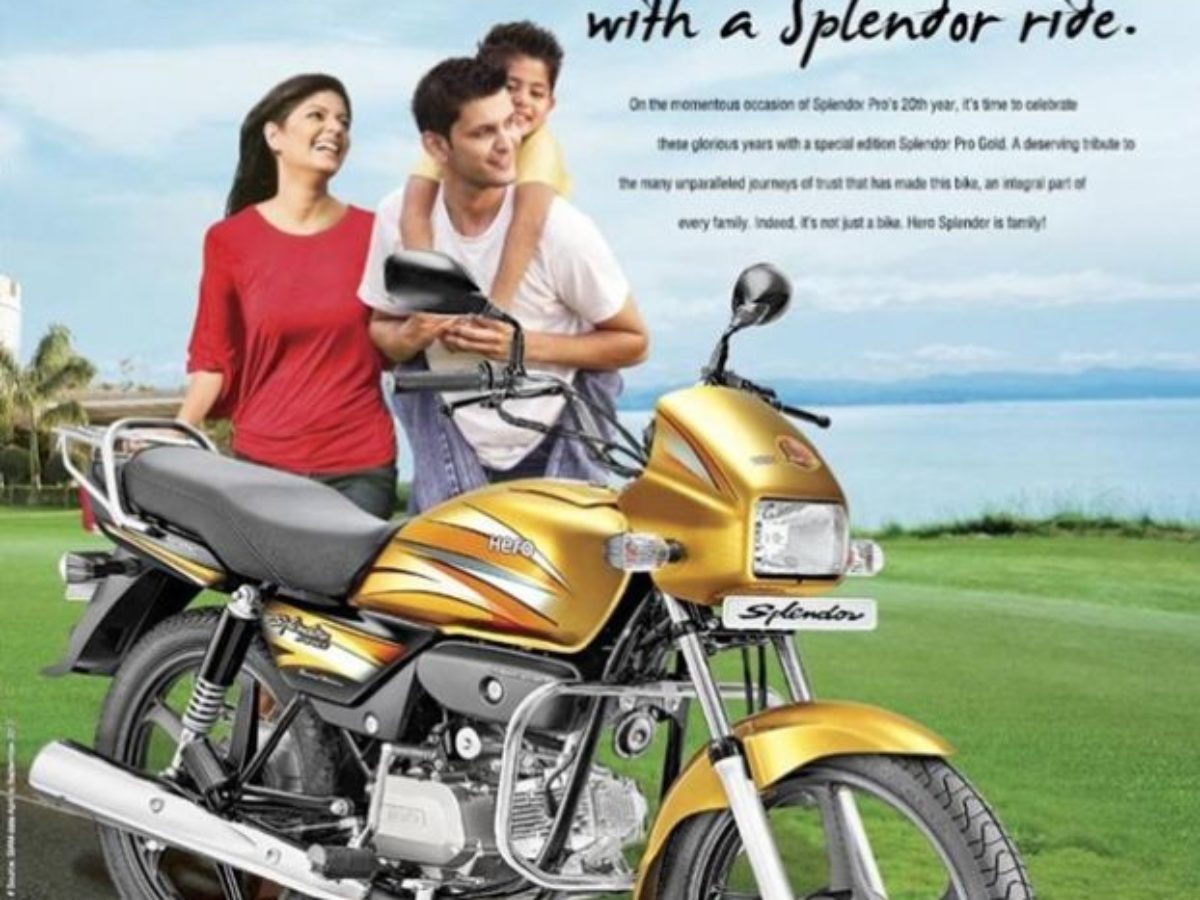 Hero Splendor Pro Gold Special Edition Launched