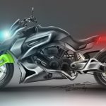 Hyosung ST7 Power Cruiser Concept Sketch