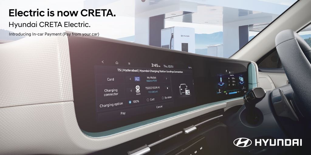 Hyundai Creta Electric Screens