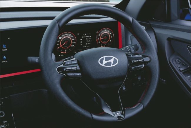 Hyundai Creta N Line Steering