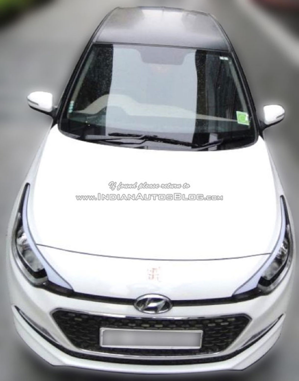 hyundai i20 white modified