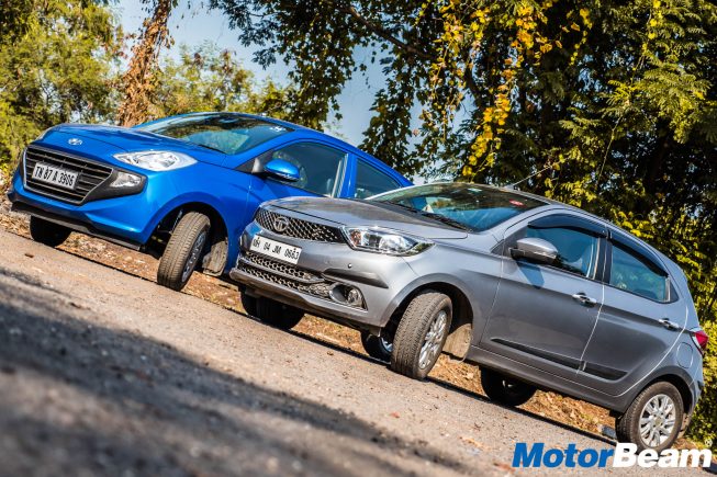 Hyundai Santro vs Tata Tiago - Shootout