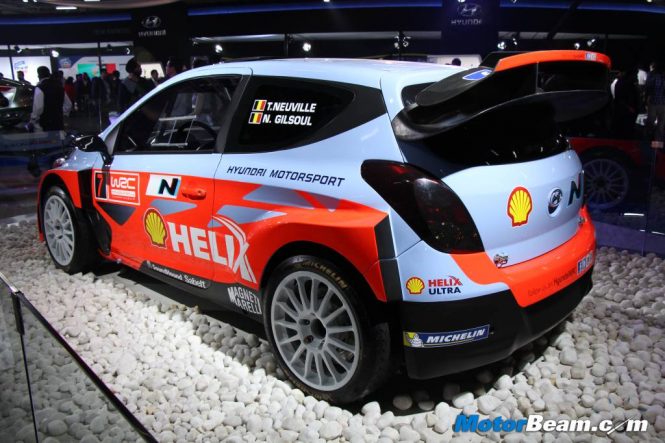 Hyundai i20 WRC Side