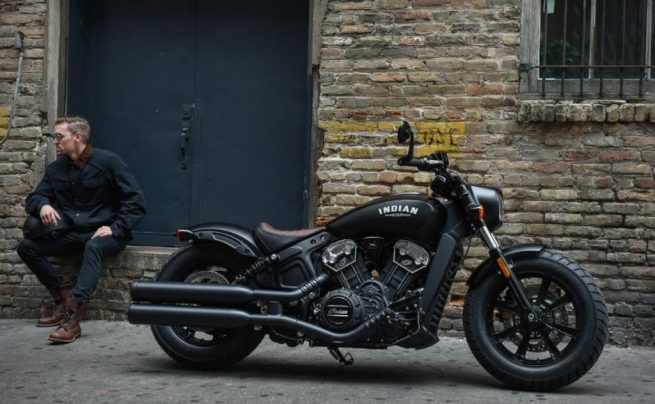 Indian Scout Bobber Side Profile