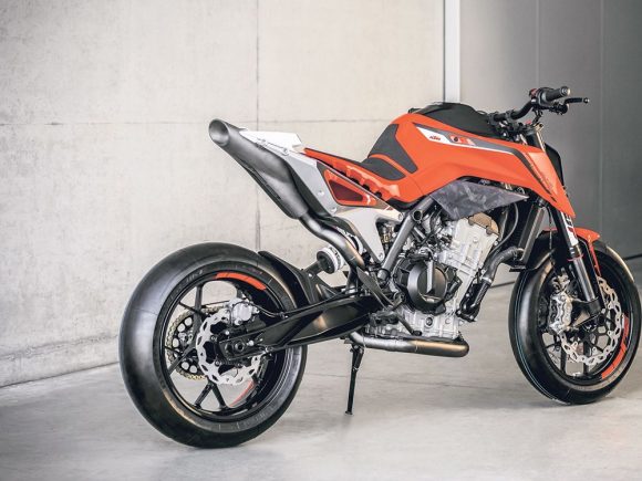 KTM Duke 790 Prototype Rear