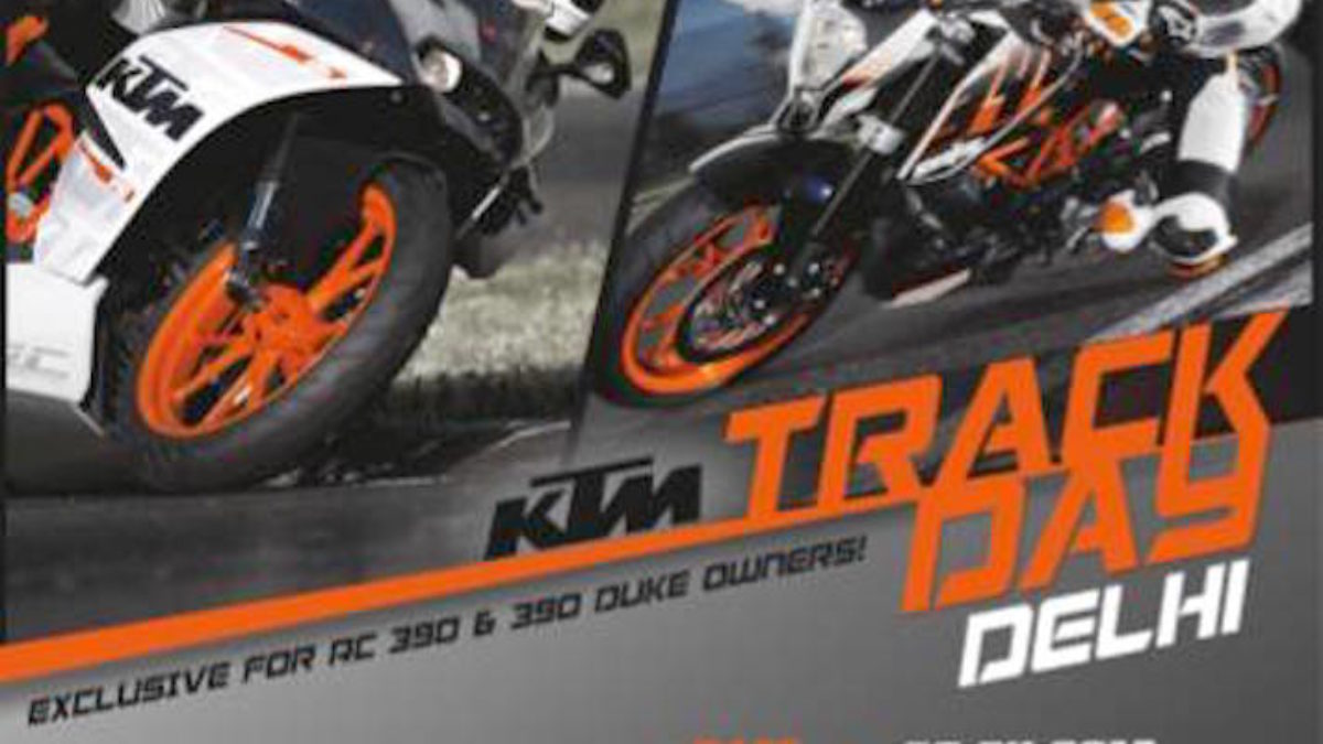 Ktm Track Day For Duke 390 Rc 390 Owners At Bic On 26th April