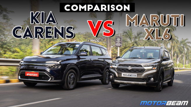 Kia Carens vs Maruti XL6 Comparison