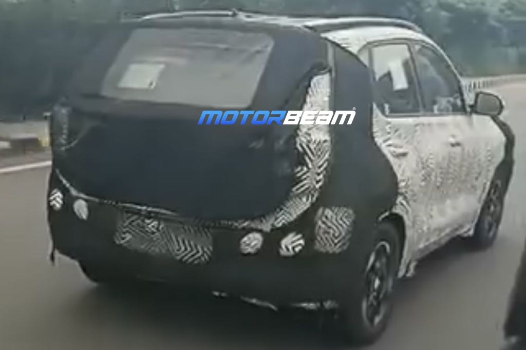 Kia Sonet EV Spotted