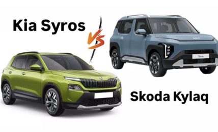 Kia Syros vs Skoda Kylaq Spec Comparison