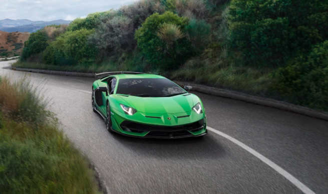 Lamborghini Aventador SVJ Front