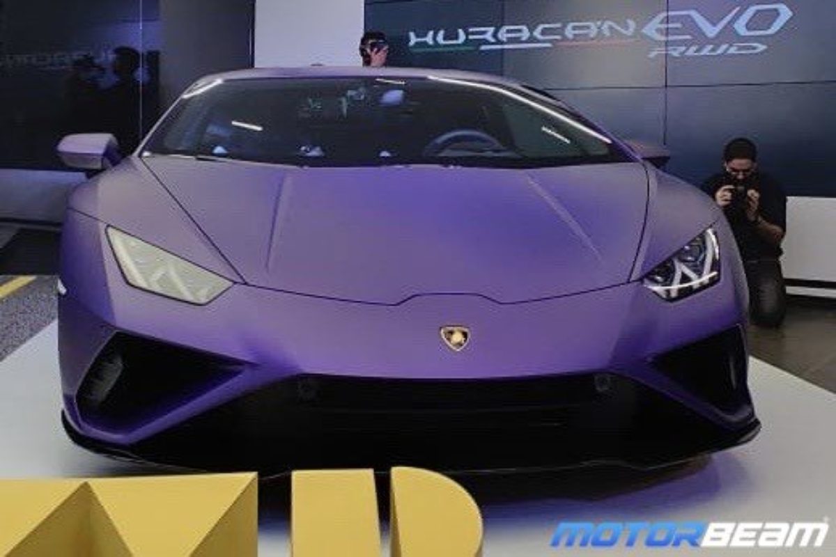 Lamborghini Huracan Evo RWD Price Is Rs.  Crores | MotorBeam