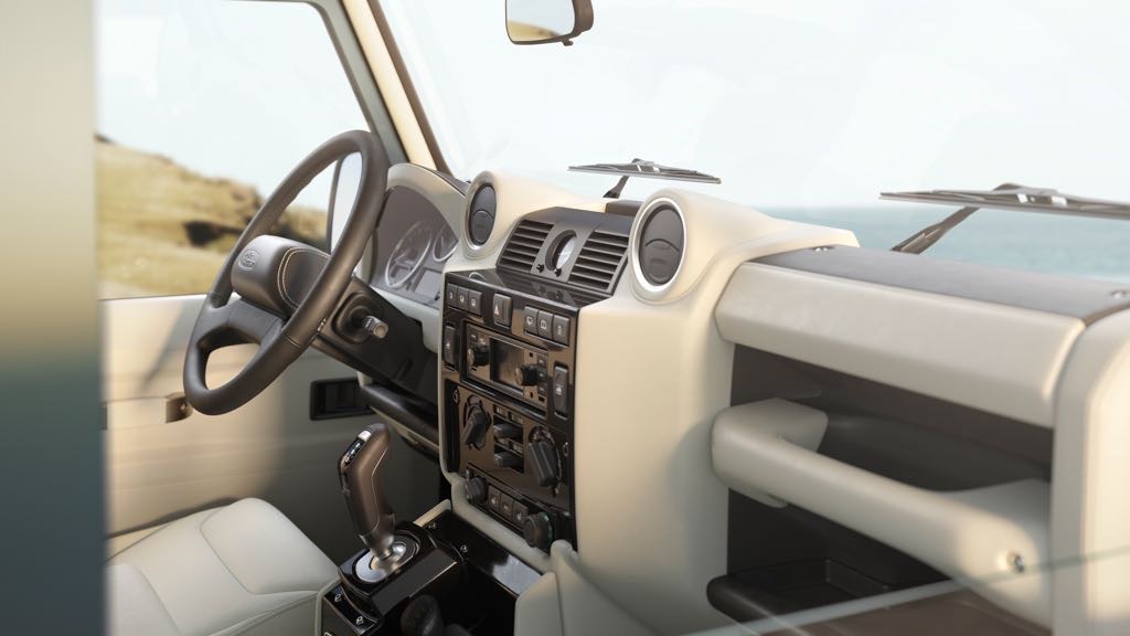 Land Rover Classic Defender V8 Interior