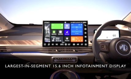 MG Windsor EV Interior Teased