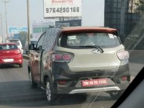 Mahindra KUV100 Electric Spied