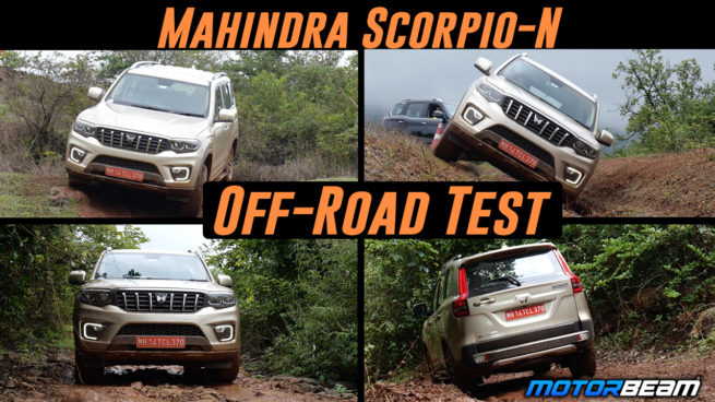 Mahindra Scorpio-N Off-Roading