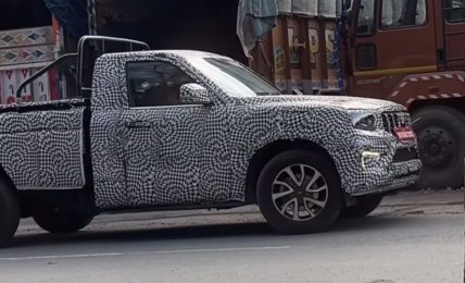 Mahindra Scorpio N Pickup Truck Spotted