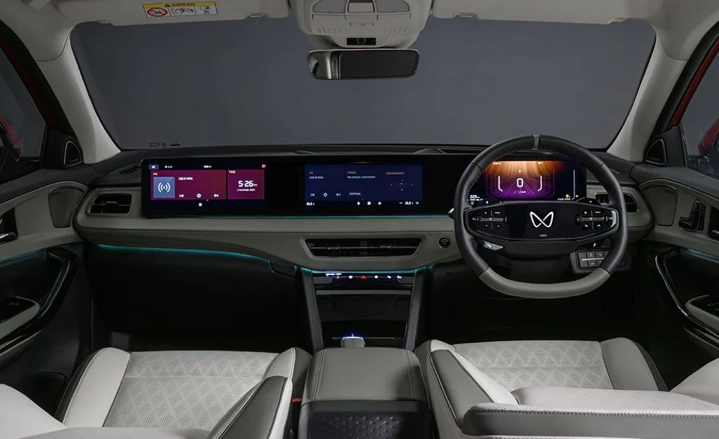 Mahindra XEV 9e Interior