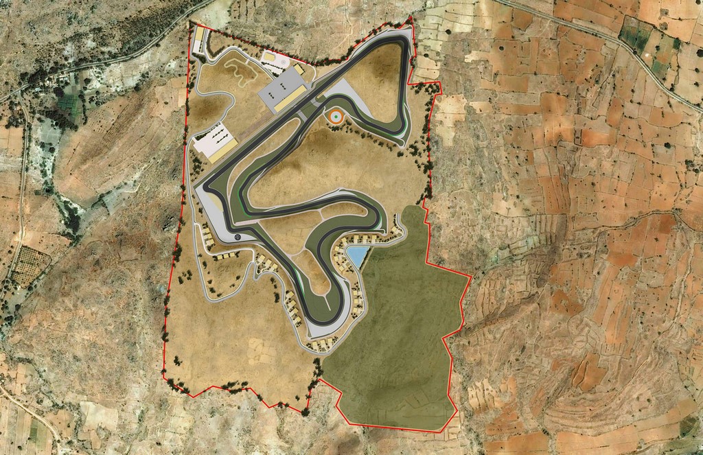 Marque One Motor Club Racetrack First Master Plan Render