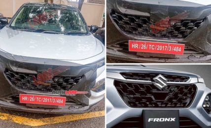 Maruti Fronx ADAS Spied