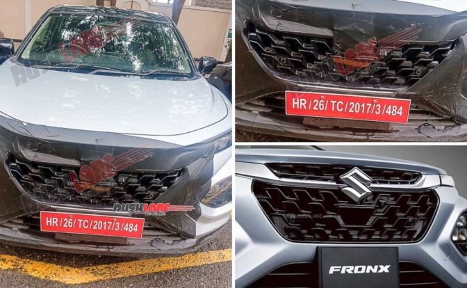 Maruti Fronx ADAS Spied