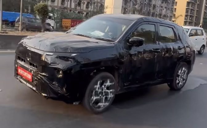 Maruti Grand Vitara 7 Seater Spied