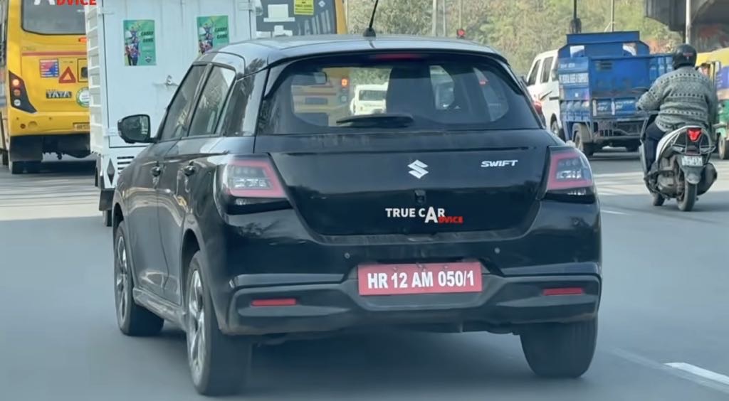 Maruti Swift ADAS Spotted Rear