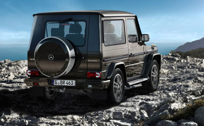 Mercedes G-Wagon rear