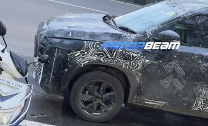 Nissan Magnite Facelift Spied Testing