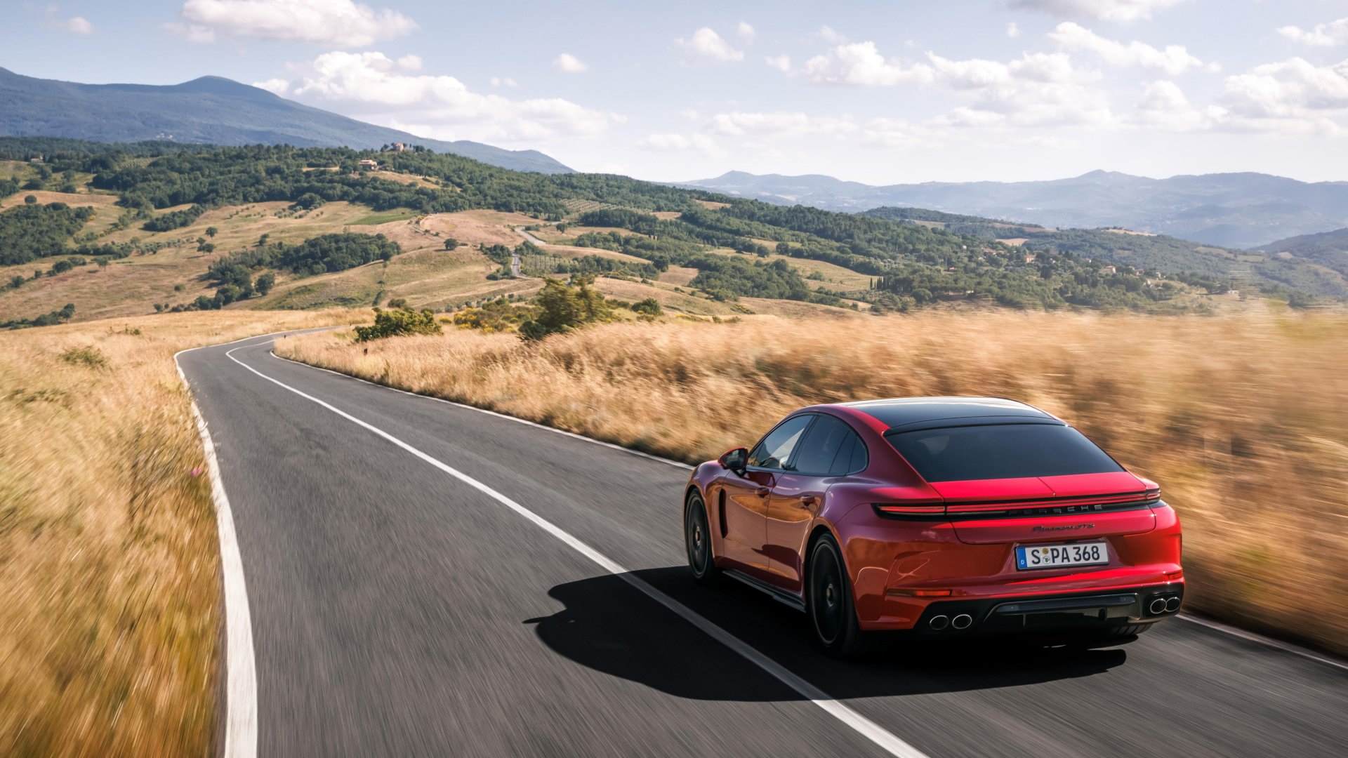 Porsche Panamera GTS Rear