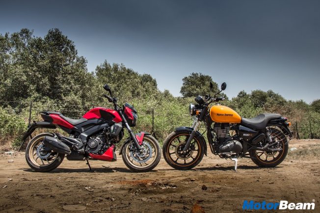 RE Thunderbird 500X vs Bajaj Dominar 400 Comparison