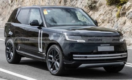 Range Rover Electric Spotted