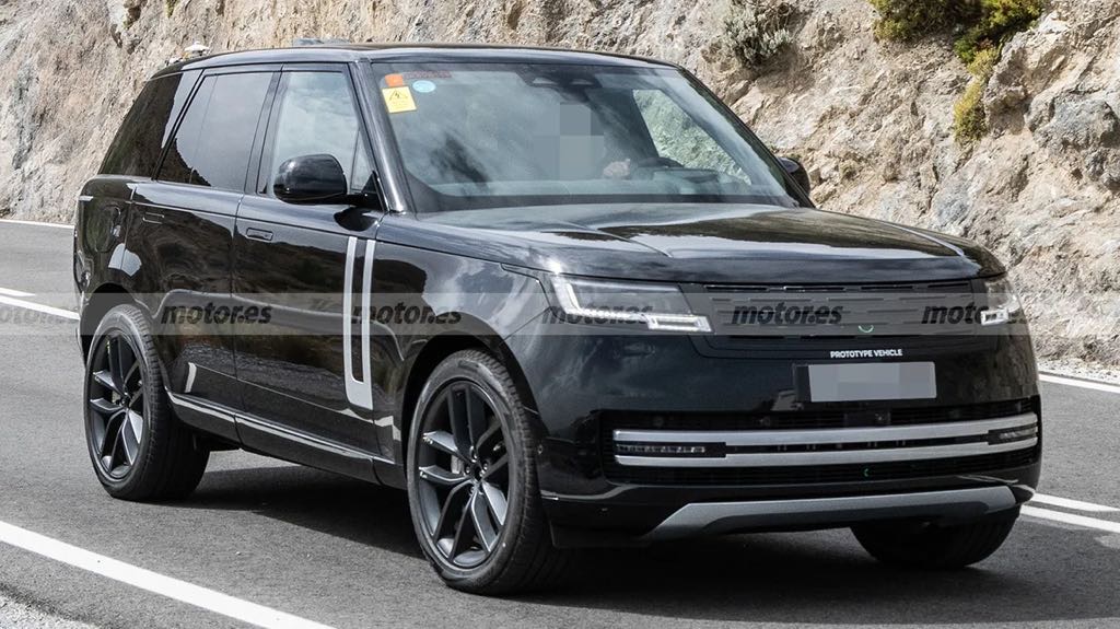 Range Rover Electric Spotted