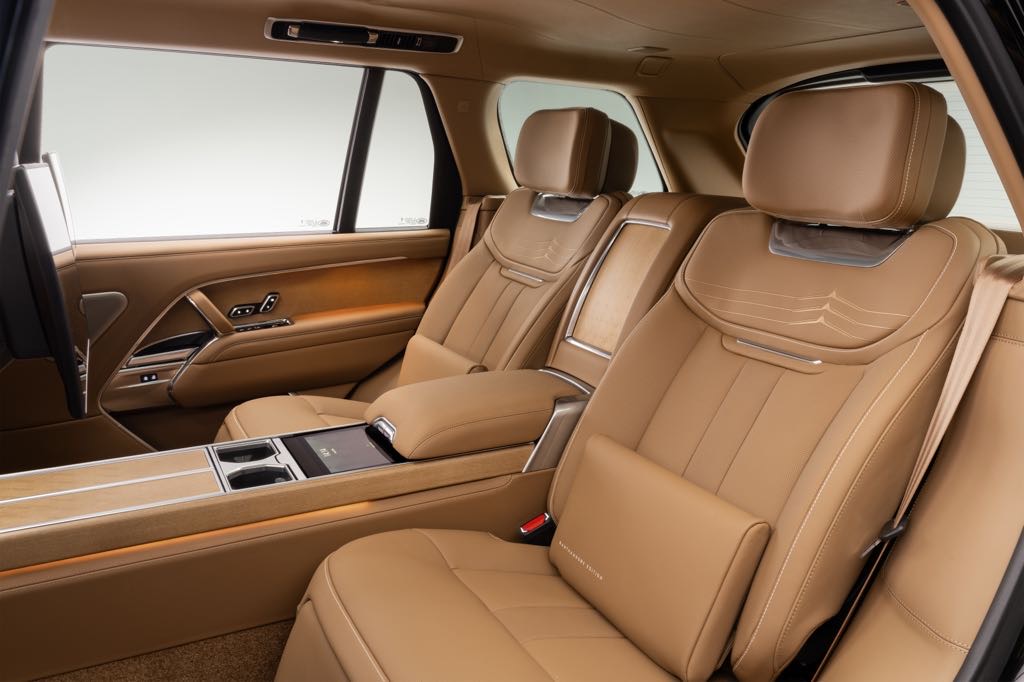 Range Rover SV Ranthambore Edition Seats