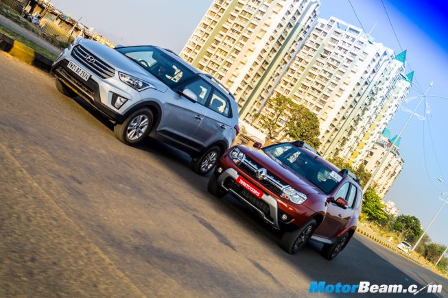 Renault Duster vs Hyundai Creta Shootout