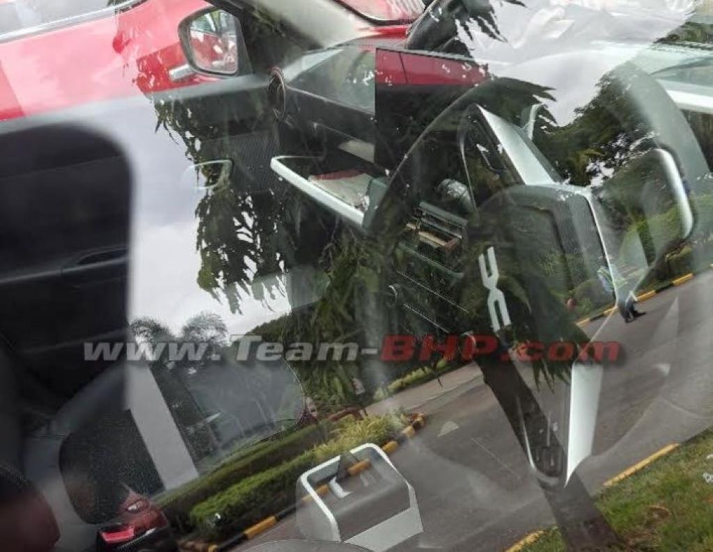 Renault Kwid EV Interior Spotted