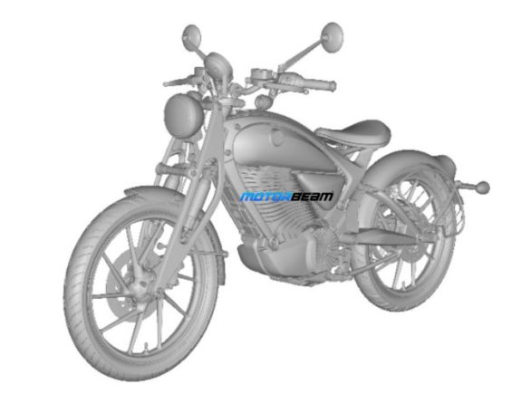 Royal Enfield Electric Design Patent