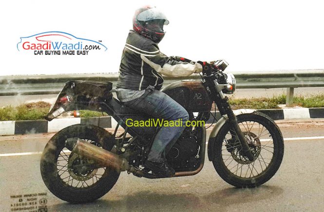 Royal Enfield Himalayan Test Mule