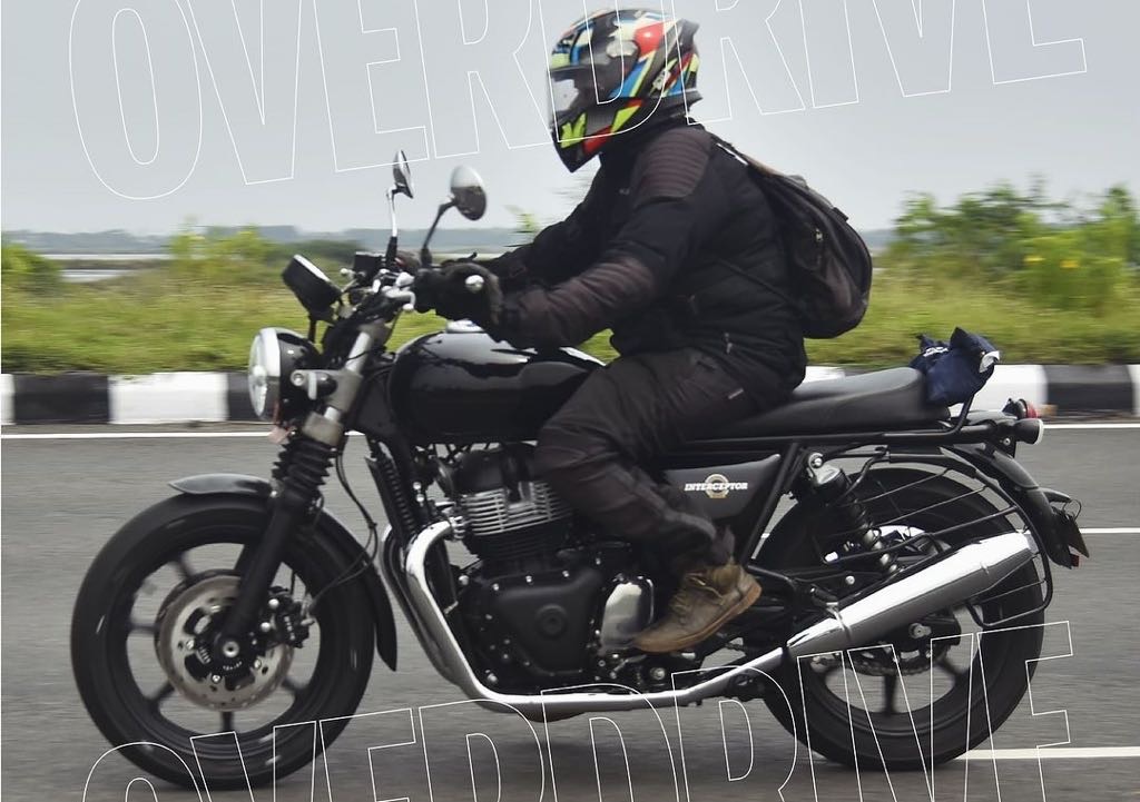 Royal Enfield Interceptor 650 Spotted Test