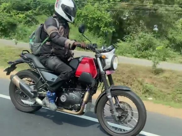 Royal Enfield Scram 411 Spied