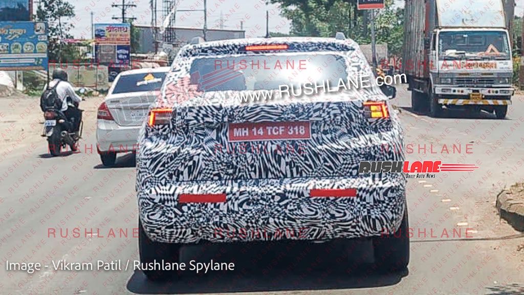 Skoda Compact SUV Prototype Rear