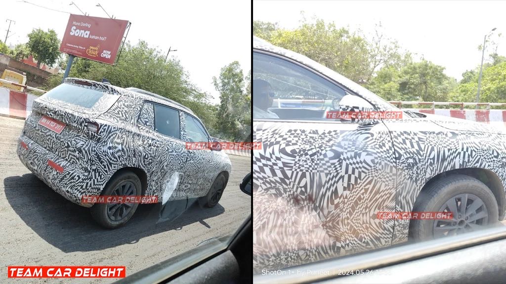 Skoda Compact SUV Prototype Spotted