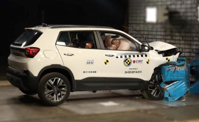 Skoda Kylaq Bharat NCAP Crash Test