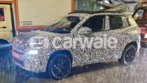 Skoda Kylaq Spied Testing India