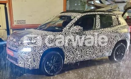 Skoda Kylaq Spied Testing India