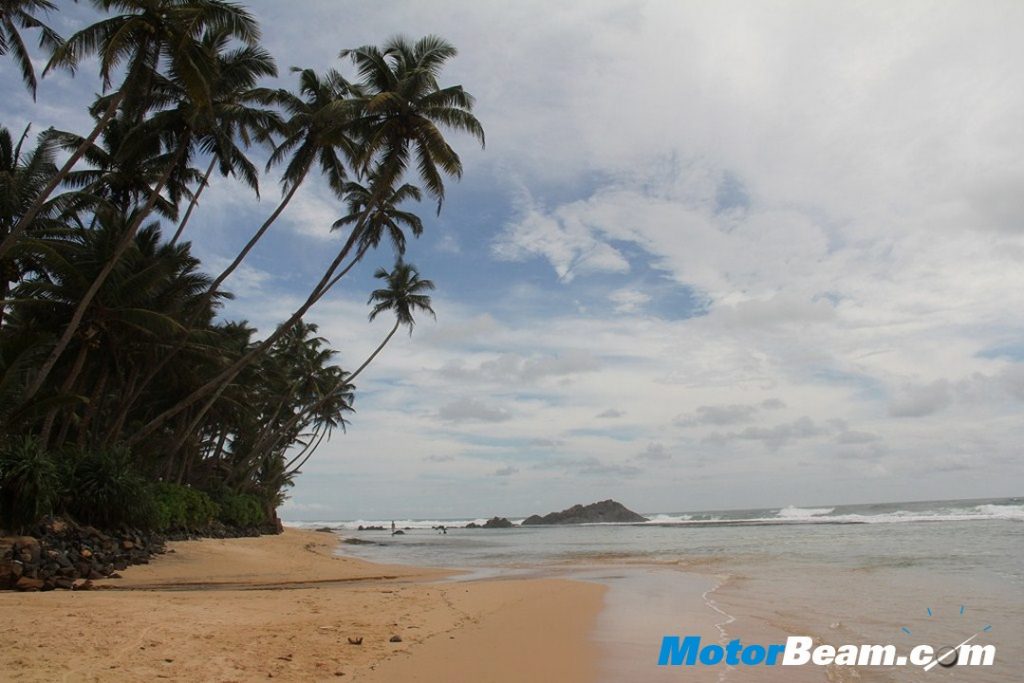 Scenic View Along The Beach